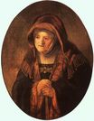 Рембрандт ван Рейн - Портрет матери художника 1639