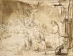Рембрандт ван Рейн - Иосиф, рассказывающий о своих снах 1640