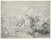 Рембрандт ван Рейн - Охота на львов, большая 1641