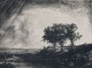 Рембрандт ван Рейн - Три дерева 1643
