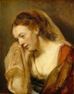 Рембрандт ван Рейн - Женщина плачет 1644
