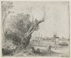 Рембрандт ван Рейн - Вид на Омвал, недалеко от Амстердама 1645