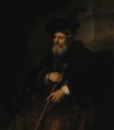 Рембрандт ван Рейн - Портрет старика 1645