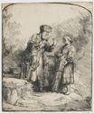 Рембрандт ван Рейн - Авраам и Исаак 1645
