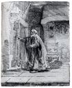 Рембрандт ван Рейн - Слепой Товит 1651
