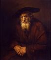 Рембрандт ван Рейн - Портрет старого еврея 1654