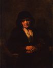 Рембрандт ван Рейн - Портрет старой женщины 1654