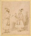 Рембрандт ван Рейн - Шах Джахан и Дара Шико 1654-1656