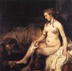 Рембрандт ван Рейн - Купание Вирсавии 1654