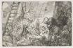 Рембрандт ван Рейн - Обрезание в конюшне 1654