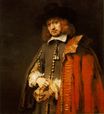 Рембрандт ван Рейн - Ян Сикс 1654