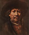 Рембрандт ван Рейн - Маленький автопортрет 1656-1658