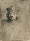 Рембрандт ван Рейн - Сын художника Титус 1656