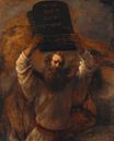 Рембрандт ван Рейн - Моисей Разбивает Скрижали Закона 1659