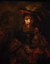 Рембрандт ван Рейн - Рыцарь с соколом 1661