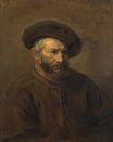 Рембрандт ван Рейн - Этюд пожилого человека в шапке