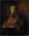 Рембрандт ван Рейн - Письмо евангелиста 1660-1665