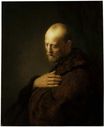 Рембрандт ван Рейн - Старик в молитве