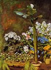 Огюст Ренуар - Арум и цветы зимнего сада 1864
