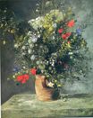 Огюст Ренуар - Цветы в вазе 1866
