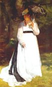 Огюст Ренуар - Лиза с зонтиком 1867