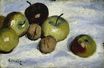 Яблоки и грецкие орехи 1865-1870