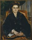 Огюст Ренуар - Мадам Мари Октави Бернье 1871