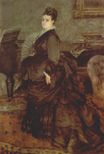 Портрет женщины. Г-жа Жорж Хартманн 1874