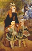 Огюст Ренуар - Мать и дети. Променад 1875