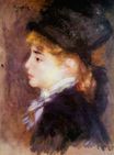 Огюст Ренуар - Портрет Марго. Портрет модели 1877