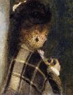 Молодая женщина с вуалью 1877