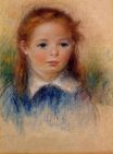 Огюст Ренуар - Портрет маленькой девочки 1880