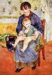 Огюст Ренуар - Мать и ребенок 1881
