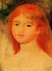 Девушка с каштановыми волосами 1882