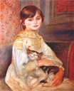 Ребенок с кошкой Джули Мане 18877