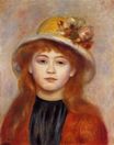Женщина в шляпе 1889