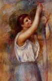 Огюст Ренуар - Этюд женщины 1890