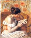 Женщина читает 1891
