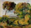 Бретонский ландшафт, деревья и болота 1892