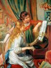 Огюст Ренуар - Девушки за фортепиано 1892