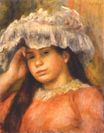 Молодая женщина в шляпе 1894