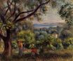 Огюст Ренуар - Кань пейзаж 1895
