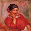 Огюст Ренуар - Габриель в красной блузке 1896