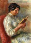 Женщина читает 1906