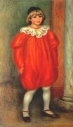 Renoir Pierre-Auguste - The clown. Claude Ranoir in clown costume 1909