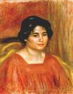 Огюст Ренуар - Габриель в красной блузке 1910