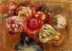 Огюст Ренуар - Ваза с розами 1910