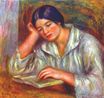 Огюст Ренуар - Женщина в белом 1916