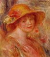 Женщина в соломенной шляпе 1918