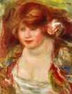 Женщина с розой. Андреа 1919